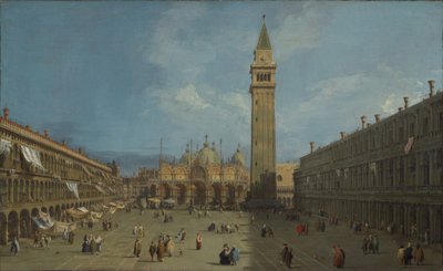 Piazza San Marco, c.1730 de Canaletto