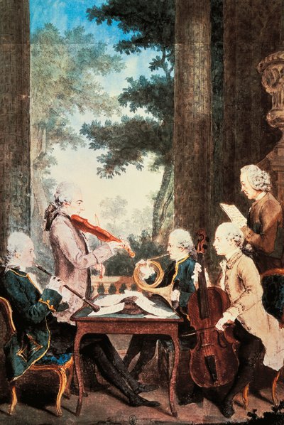 Concierto con oboe, violín, trompa y violonchelo de Carmontelle