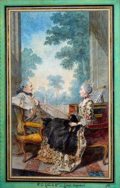 Monsieur y Madame Despourdons de Carmontelle