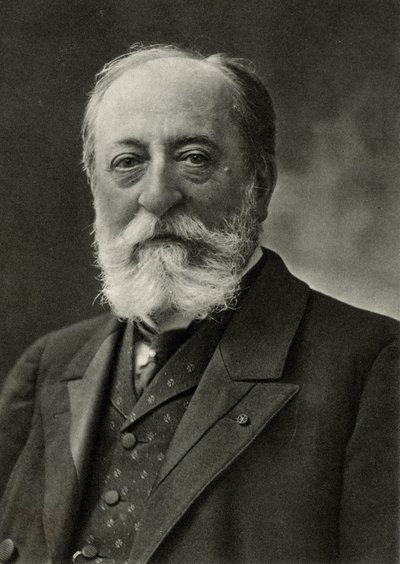 Camille Saint Saens (Saint-Saens) (1835-1921) Compositor y organista francés (foto b/n) de (1820 1910) Nadar