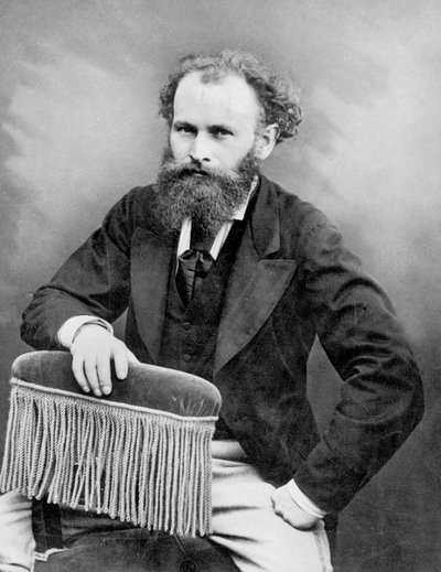 Edouard Manet, hacia 1875 (foto b/n) de (1820 1910) Nadar