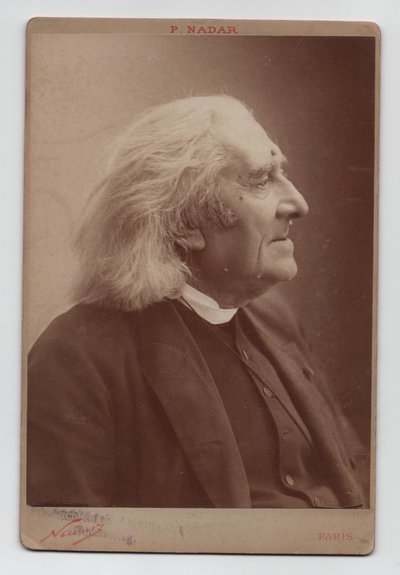 Franz Liszt (1811-1886) (1886, fotografía) de (1820 1910) Nadar