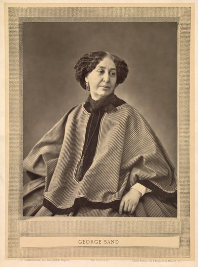 Retrato de George Sand de (1820 1910) Nadar