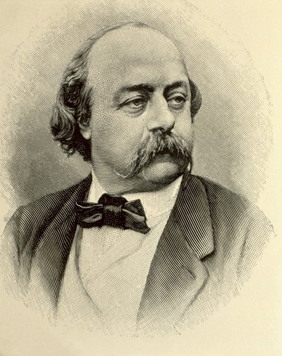 FLAUBERT, Gustave (1821-1880). Escritor inglés. Grabado de (1820 1910) (after) Nadar