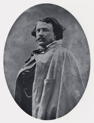 Gaspard Felix Tournachon (Nadar), tomado por él mismo (foto en blanco y negro) de Nadar