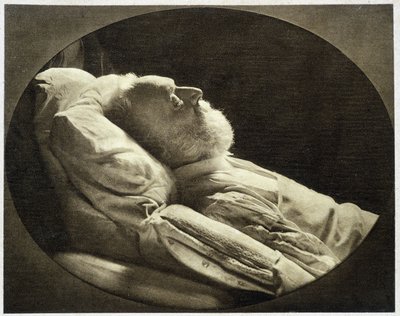 Víctor Hugo en el lecho de muerte, 22 de mayo de Nadar