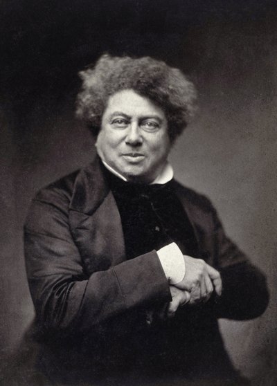 Alexandre Davy de la Pailleterie, conocido como Alexandre Dumas padre (1802-1870) de Nadar