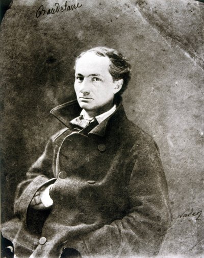 Charles Baudelaire (1821 - 1867) - por Nadar de Nadar