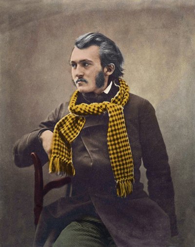 Gustave Doré (1832-1883) por Félix Nadar - coloreado posteriormente de Nadar