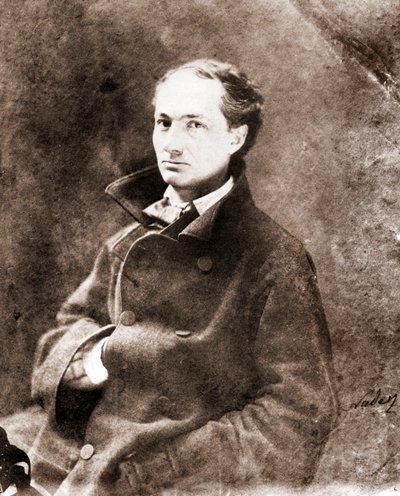 Retrato de Charles Baudelaire, Escritor (1821-1867) - Fotografía de Nadar (Felix Tournachon) de Nadar