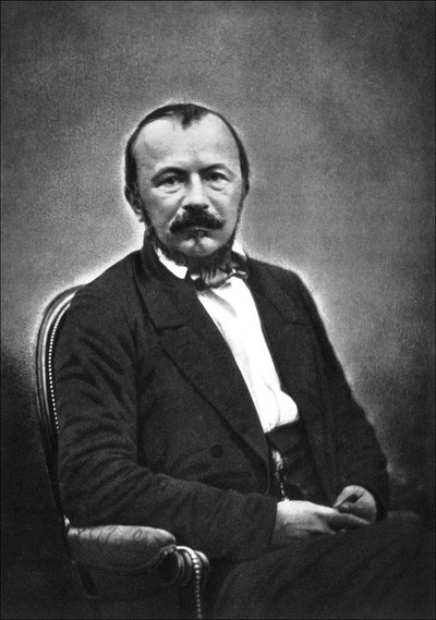 Retrato de Gerard de Nerval de Nadar
