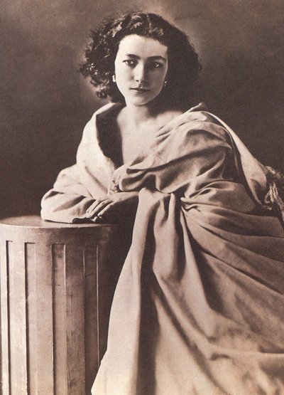 Retrato de Henriette Rosine Bernard, dite Sarah Bernhardt (1844-1923) por Nadar de Nadar