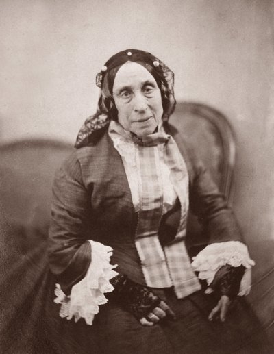 Retrato de Madame Desbordes Valmore (Marceline Felicité Josephine Desbordes-Valmore) de Nadar