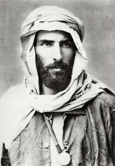 Retrato de Savorgnan de Brazza, circa 1889, foto de Nadar. de Nadar