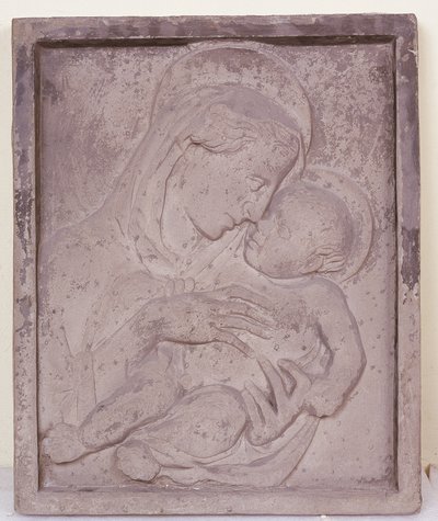 Madonna y Niño (c. 1386-1466) de (Workshop of) Donatello