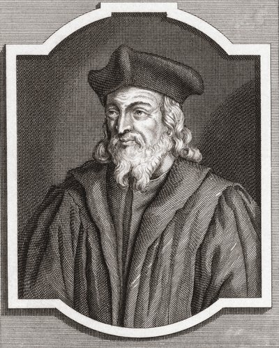 Jerónimo de Praga. Retrato. Siglo XVIII (grabado) de (after) Dutch School