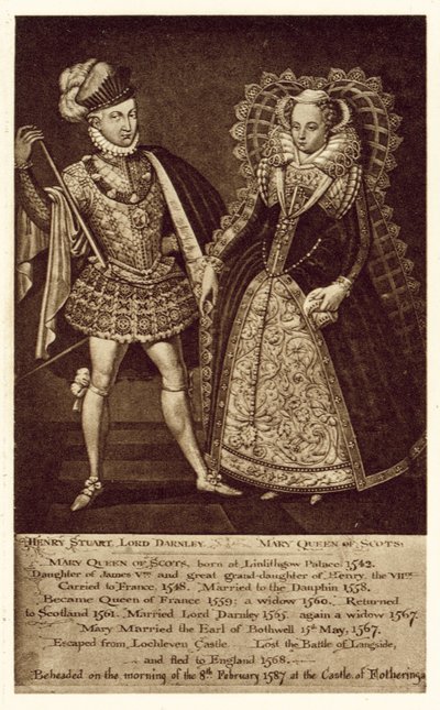 Henry Stuart Lord Darnley, María Reina de Escocia de (after) English School