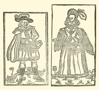 Ilustración para The Roxburghe Ballads de (after) English School