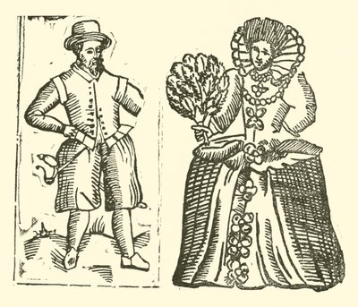Ilustración para The Roxburghe Ballads de (after) English School