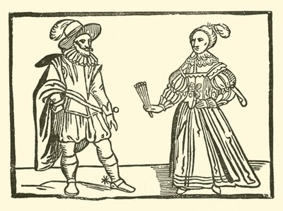Ilustración para The Roxburghe Ballads de (after) English School