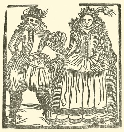 Ilustración para The Roxburghe Ballads de (after) English School