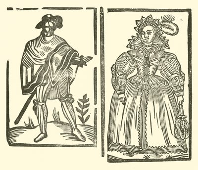 Ilustración para The Roxburghe Ballads de (after) English School