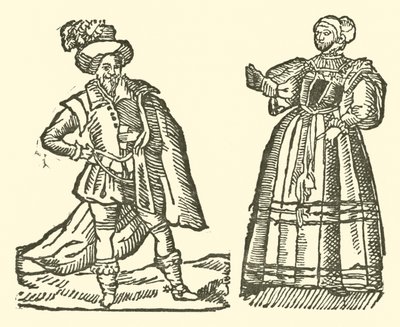 Ilustración para The Roxburghe Ballads de (after) English School