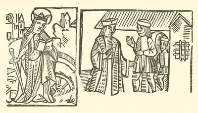 Ilustración para The Roxburghe Ballads de (after) English School