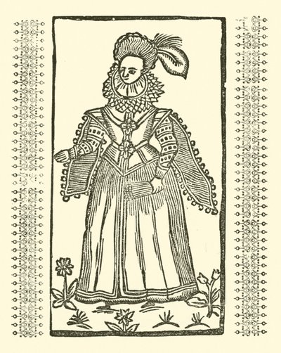 Ilustración para The Roxburghe Ballads de (after) English School