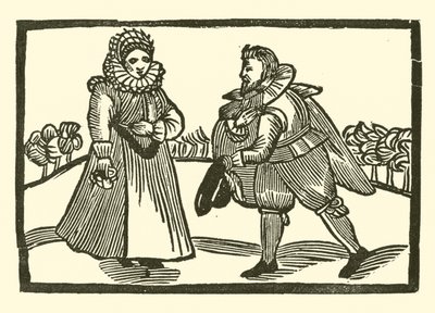 Ilustración para The Roxburghe Ballads de (after) English School