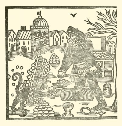 Ilustración para The Roxburghe Ballads de (after) English School