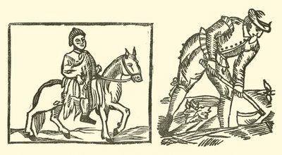 Ilustración para The Roxburghe Ballads de (after) English School