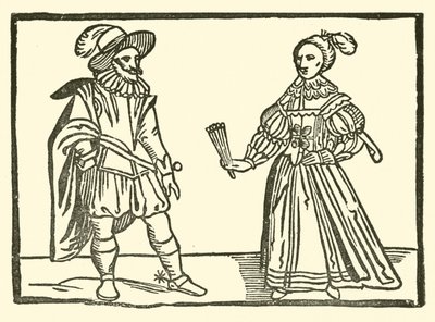 Ilustración para The Roxburghe Ballads de (after) English School