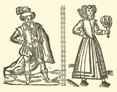 Ilustración para The Roxburghe Ballads de (after) English School
