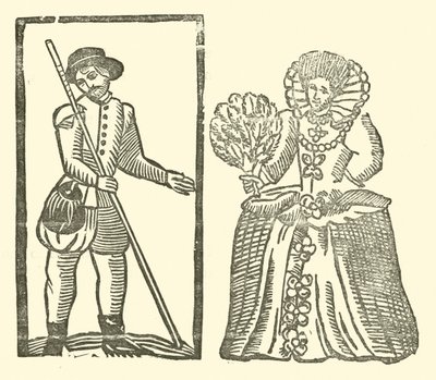Ilustración para The Roxburghe Ballads de (after) English School