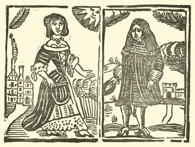 Ilustración para Las Baladas de Roxburghe de (after) English School
