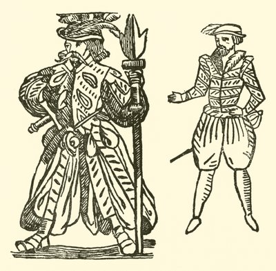 Ilustración para Las Baladas de Roxburghe de (after) English School