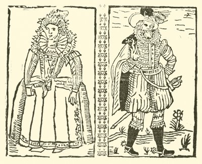 Ilustración para The Roxburghe Ballads de (after) English School