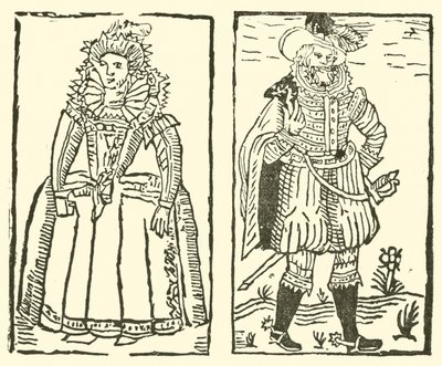 Ilustración para The Roxburghe Ballads de (after) English School