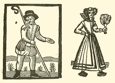 Ilustración para The Roxburghe Ballads de (after) English School