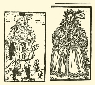 Ilustración para The Roxburghe Ballads de (after) English School