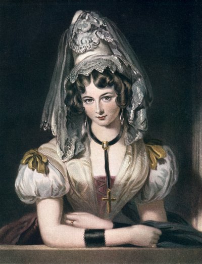 Lady Maria Theresa Lewis, de 