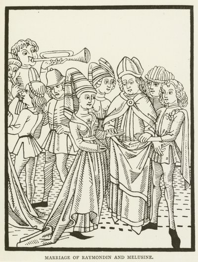 Matrimonio de Raymondin y Melusine de (after) English School