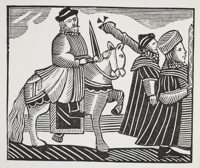 La historia de Wat Tyler y Jack Straw, ilustración de 