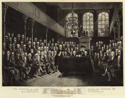 El Interior de la Cámara de los Comunes de (after) English School