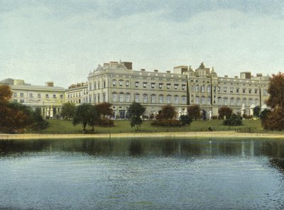 Palacio de Buckingham (foto en color) de (after) English photographer
