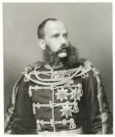 Francisco José (grabado) de (after) English photographer