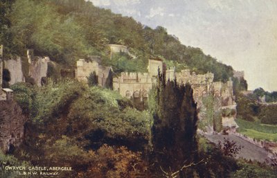 Castillo de Gwrych, Abergele (foto en color) de (after) English photographer