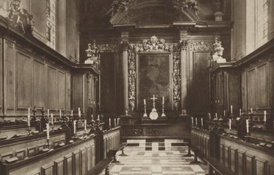 Capilla del Trinity College de (after) English photographer
