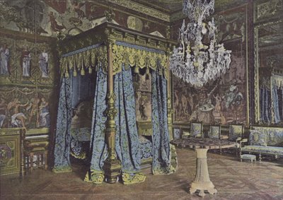 Habitación de Ana de Austria (foto coloreada) de (after) French Photographer